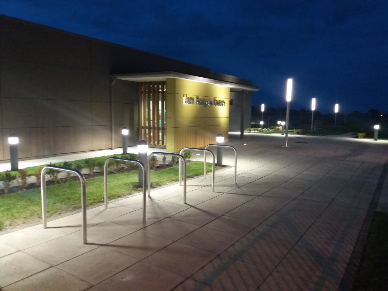 Fingal Liam Rodgers Community Centre Outside View Night